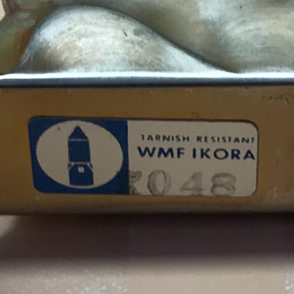 Vintage WMF IKORA Silver Plate Napkin/Card Holder – Germany - Picture 4 of 9